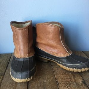 Womens L.L.Bean Vintage Lounger Boots sz. 6